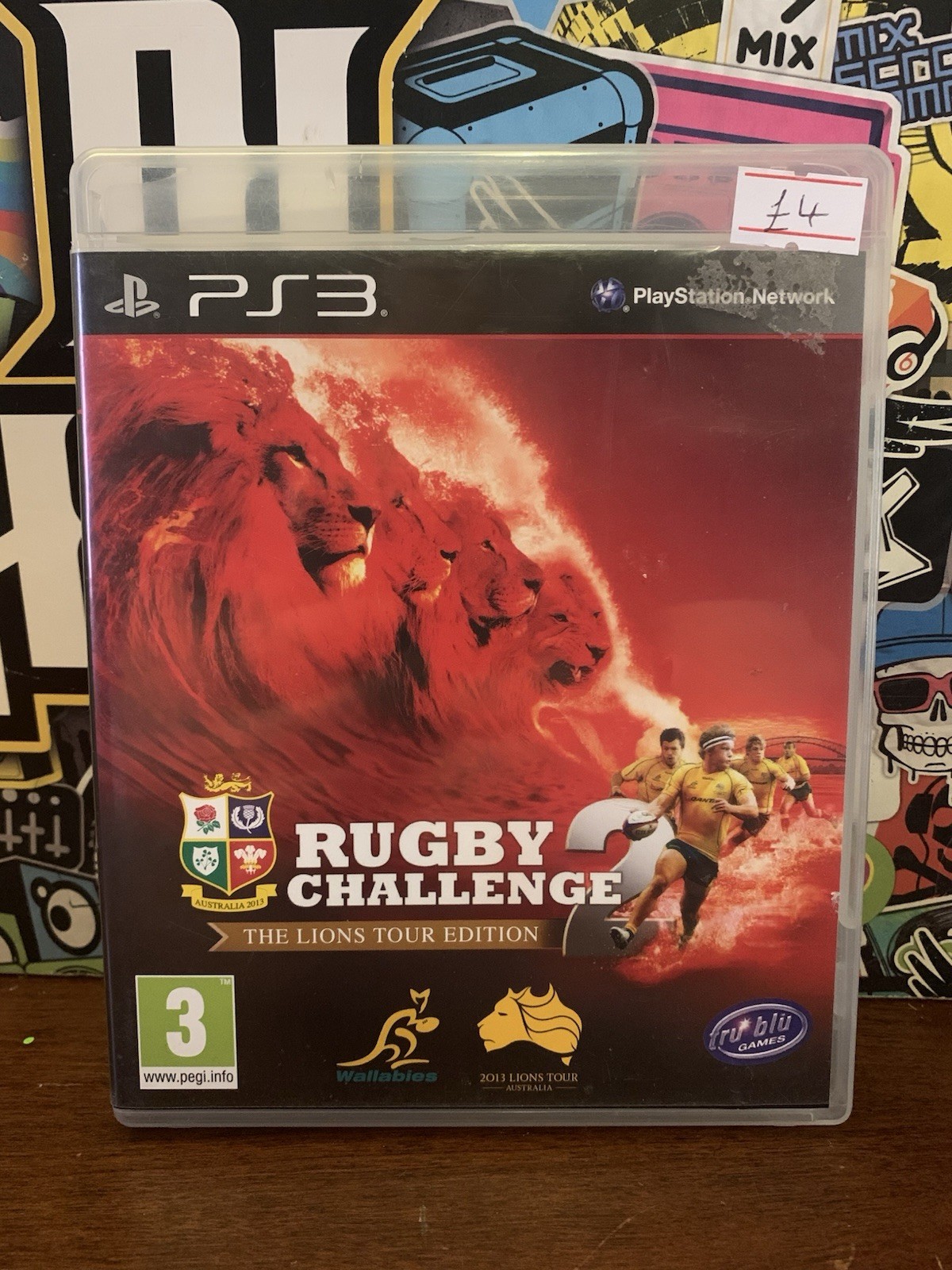 Rugby Challenge 2 The Lions Tour Edition (Sony PlayStation 3 PS3 2013) No Manual