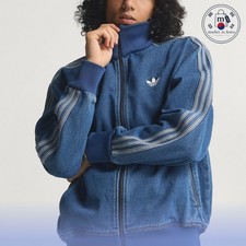 adidas Adicolor Firebird Track Top Denim Men KD1517 Blue