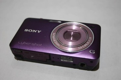 SONY Cyber Shot DSC-WX5 Purple Digital Camera 5x Zoom 12.2MP