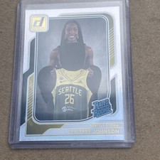 2026 Panini Donruss WNBA Flau'jae Johnson Rated Rookie RC Holo Foil #92