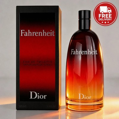 Fahrenheit Men's Perfume Eau De Toilette 3.4 oz EDT Cologne for Men New In Box