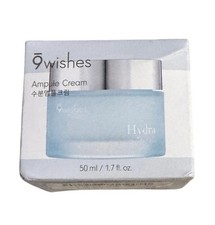 NIB 9wishes Moisterizer Hydra Ampule Cream, K beauty 1.7 fl oz
