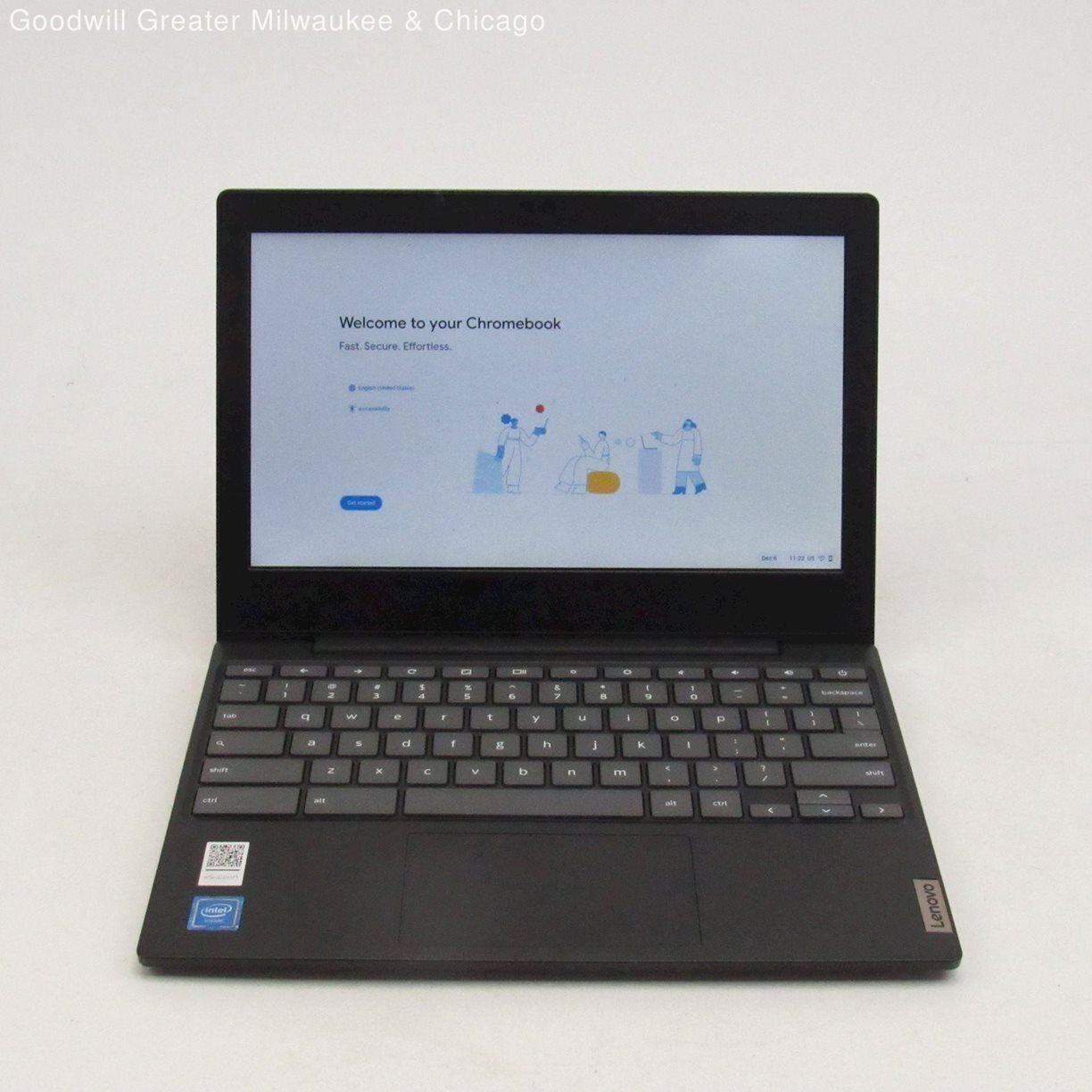 Lenovo Chromebook CB-11IGL05 Intel Celeron N4020 4GB RAM 32GB eMMC 11.6-inch Laptop-image