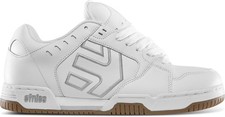 Etnies Mens Faze Skate ShoesSkate Shoe 9 White/White/Gum