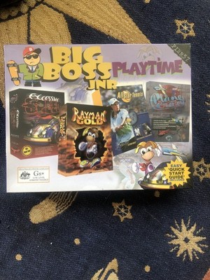 Rayman Gold (PC) NEW SEALED BIG BOX, SUPER RARE UBI SOFT TITLE! Big Boss collab