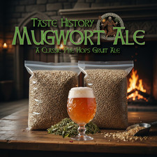 Kit de elaboración de cerveza Mugwort Ale - Cerveza de hierbas de frutas antiguas - Alternativa de lúpulo casero