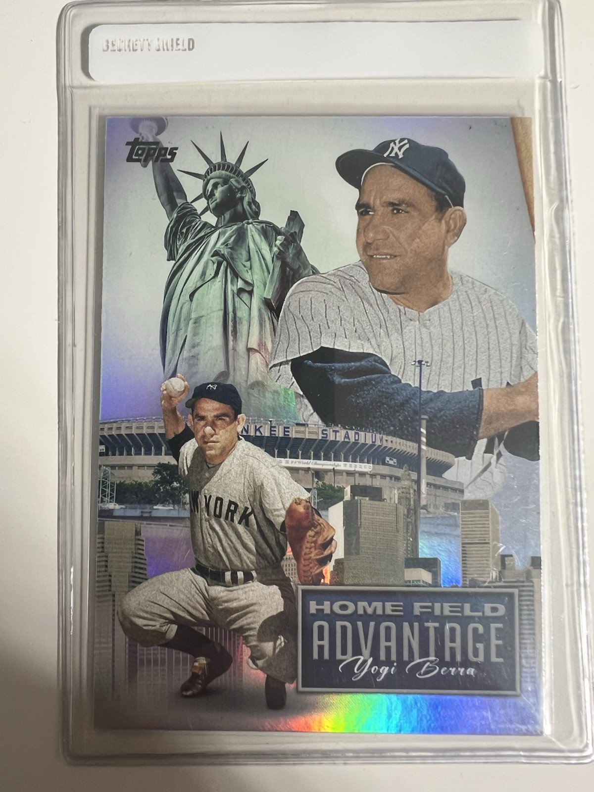 2024 Topps Series 1 Yogi Berra Legendary Home Field Advantage Case Hit LHA-5