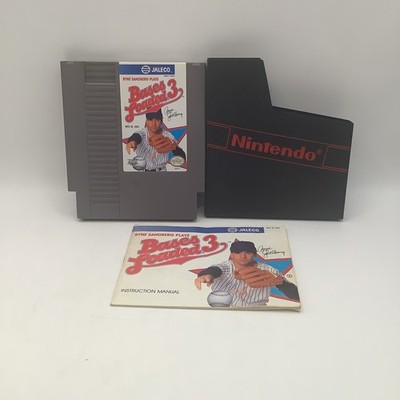 Bases Loaded 3 Nintendo NES with manual