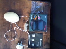 Vintage White Mathmos Aduki Pebble Light Woring original Box And Manual