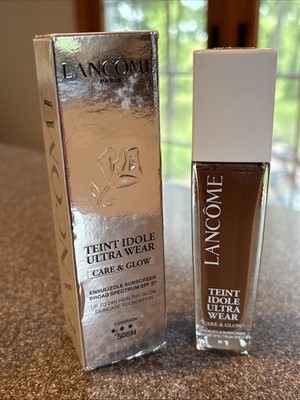 NIB Lancome Teint Idole Ultra Wear Care & GlowFoundation 505N~SPF27~1 oz