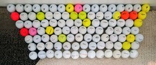 100 Near Mint 5A/4A Premium Brand, Assorted Used Golf Balls.