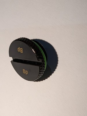 Bitspower BP-MBWP-C09 G1/4'' Stopfen/Blindstopfen, Matt Black, mit O-Ring