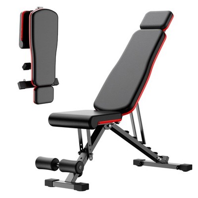 Adjustable Weight Dumbbell Bench Incline Decline Foldable Body Workout Exercise