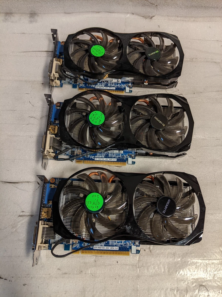 GIGABYTE NVIDIA GeForce GTX 650 Ti NVIDIA Computer Graphics Cards