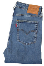 Levi's 721 high rise skinny fit Big E women's jeans W28 L32 mid blue LEVK171
