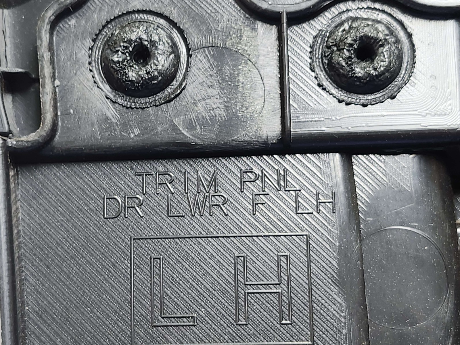 19-24 Subaru Forester Front Door Trim Panel Left Driver Side Black Leather OEM