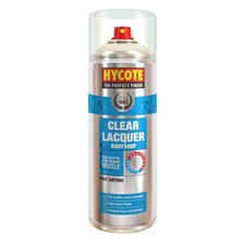 Clear Coat Spray Paint Fast Drying Lacquer For Metal Plastic Glass 13.5 Oz