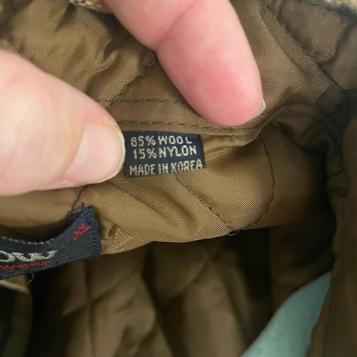 Arrow Sportswear Shacket Herren XL braun kariert gefüttert gesteppt Wolle - Bild 5 von 6