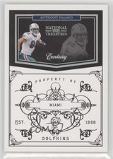 2010 Playoff National Treasures Century Silver 10/25 Anthony Fasano #74 1nf5