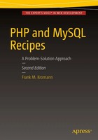Frank M. Kromann | Php And Mysql Recipes | Taschenbuch | Englisch (2016)