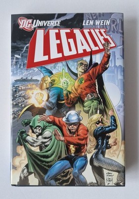 DC Universe Legacies Hardcover book *New* 2011 Len Wein + Various Artists 