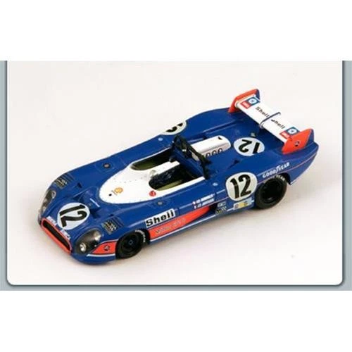 1:43 Spark Matra Simca Ms 670 B N.12 3Rd Le Mans 1973 Jabouille-Jaussaud S3550 M - Immagine 2 di 2