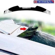 For BMW X4 F26 Rear Roof Top Window Boot Spoiler Lip Wing 2014-2018 Glossy Black