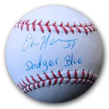Elian Herrera Signed Autographed MLB Baseball 