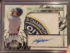 Parche negro automático Leaf Trinity Kevin McGonigle 2024/7 Tigers "Champion" parche