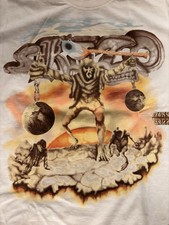 Travis Scott Circus Maximus Tour White T-Shirt Large Rap Hip Hop Music