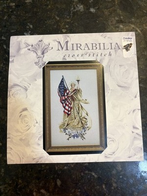 Mirabilia Lady of the Flag Cross Stitch Pattern  MDL6226 Unopened 