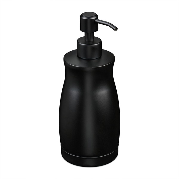 2X Seifenspender Desinfektionsspender Pumpspender 400Ml Schwarz-image