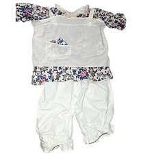 9" Vintage Raggedy Ann Dress/Top With White Bloomers an Original Outfit EUC