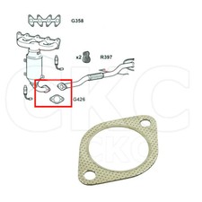 For Fiat Granda Punto Models (199) 1.4 Lower Front Down Pipe Exhaust Gasket