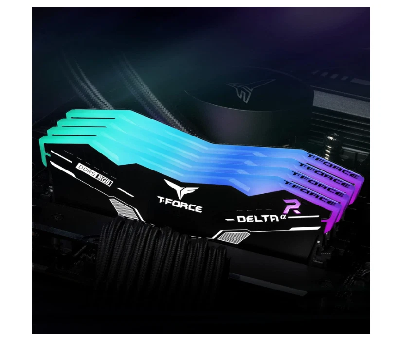 TEAMGROUP DELTA DDR5 32GB 2X16GB 6000MHz 38-38-38-78 Module Intel XMP & AMD EXPO - Image 2 of 4