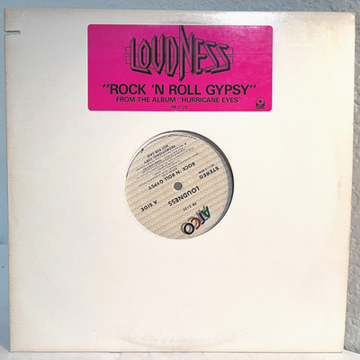 LOUDNESS - Rock 'N Roll Gypsy (ATCO) - 12'' Vinyl Record Single - EX