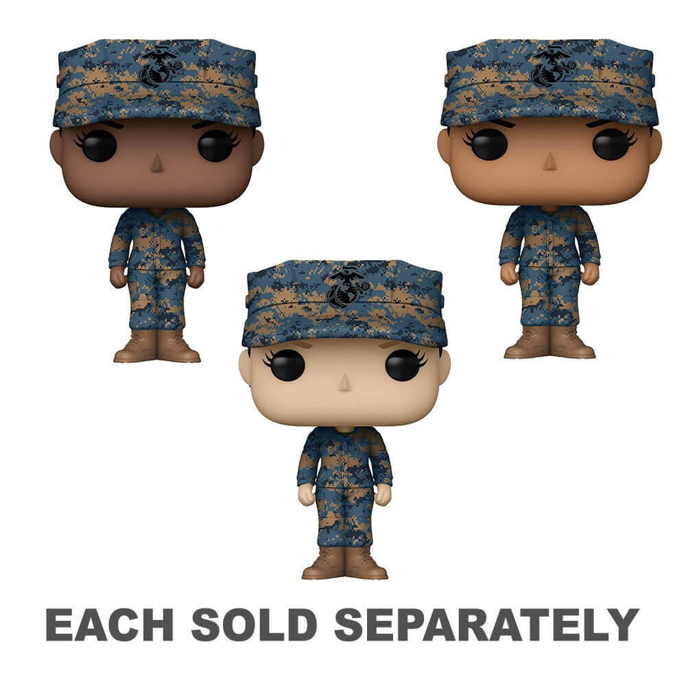 Us Military Marines Female Highly Collectable Funko Pop! Vinyl Figure 4&Quot; Tall