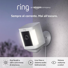 Videocamera plus Con Faretti Plug-In (Spotlight Cam Plus) | Telecamera Di Sorveg