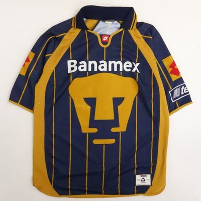 Vintage Pumas Unam Mauricio Lotto Soccer Football Jersey Size Medium Liga MX