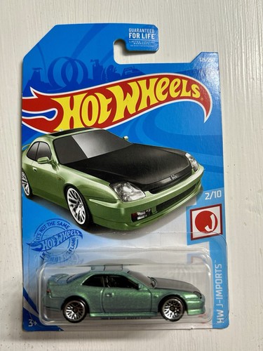 Hot Wheels Honda Prelude ’98 – 1:64 Modellauto, Silber, Limited Edition 166/250