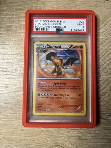 Charizard graded PSA 9 for sale on eBay