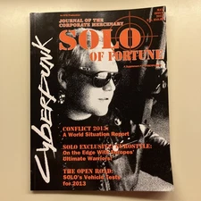 Solo of Fortune - Cyberpunk RPG - Rules & Sourcebook - R Talsorian Games - 1989