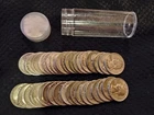 1 Roll Of 40 Silver Quarters 90% Silver Mixed Years In Tube FREE SHIPPING