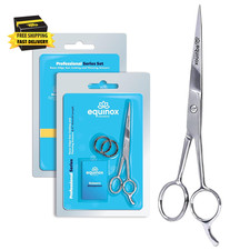 Equinox 6.5" Professional Hair Cutting Scissors for Men  Women - Ice Tempered,