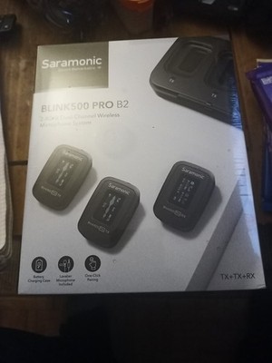 Saramonic Blink500 Pro B2 (TX + TX + RX), BLINK500PROB2, Schwarz