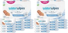 WaterWipes Sensitive Baby Wipes 99.9 Water Unscented Hypoallergenic 60ct 24PK