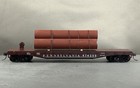 Athearn - Pennsylvania - 50' Flat Car w/Pipe Load # 474205 w/Kadees — photo 3