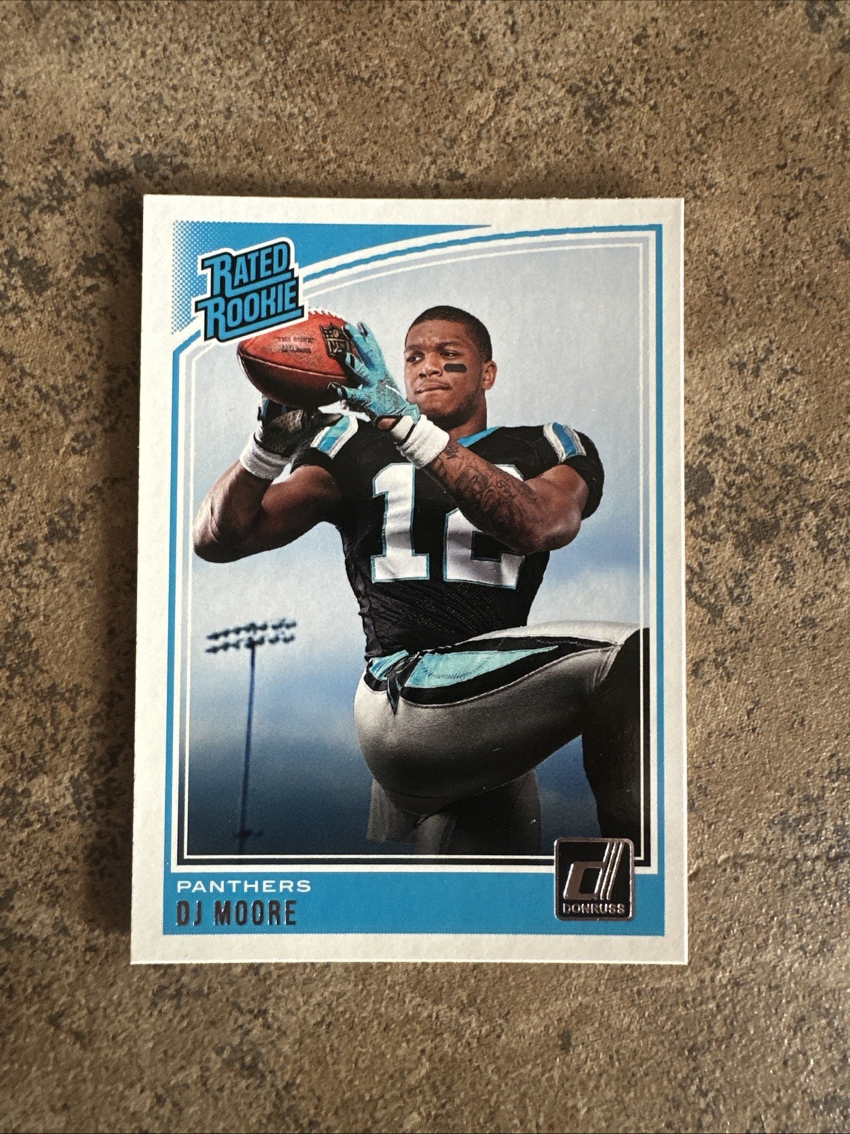 2018 Panini Donruss - DJ Moore - 316 RC - Rated Rookie