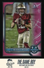 2021-22 Bowman University Chrome Pink #13 McKenzie Milton Florida State