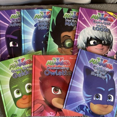 PJ Masks Children s Hardcover 7 Book Lot - Story Reader Me Reader 3 Hero s / 4 V